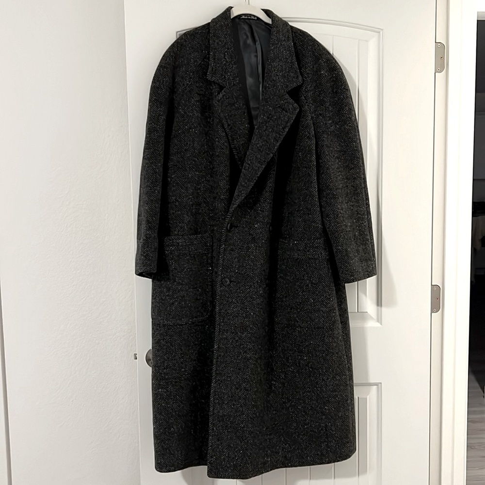 Mani by Giorgio Armani Pure Virgin Wool Coat SZ 40